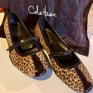 Cole Haan,Nike, Leopard, Print, Slip on, Shoes 9.5